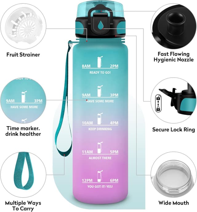 Thumbnail 1 de JAPORIA Botella 500ml deporte sin BPA