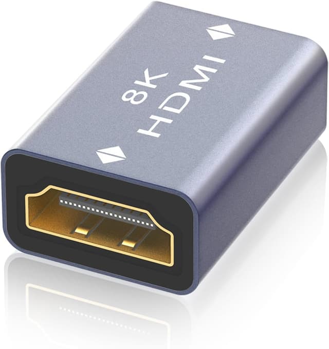 Detalle de VCELINK HDMI Kupplung 8K (HDMI Buchse auf Buchse) – 8K@60Hz, 4K@120Hz, HDR, eARC