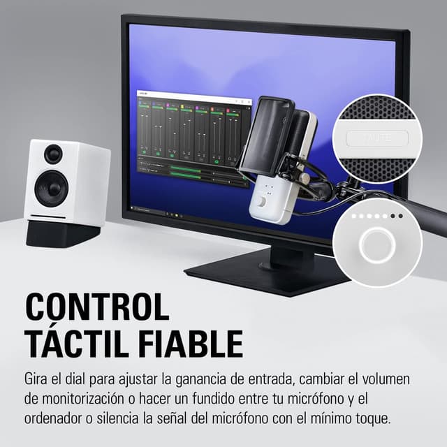 Thumbnail 3 de Elgato Wave:3 White Micrófono USB profesional