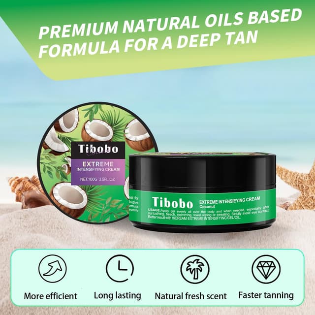 Thumbnail 5 de Coco Crema Bronceadora Rápida 100 g para Sol y Camas solares