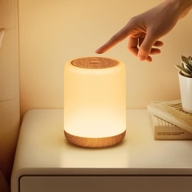 Detalle de CAKLIK Lampara Mesita Noche 256 RGB