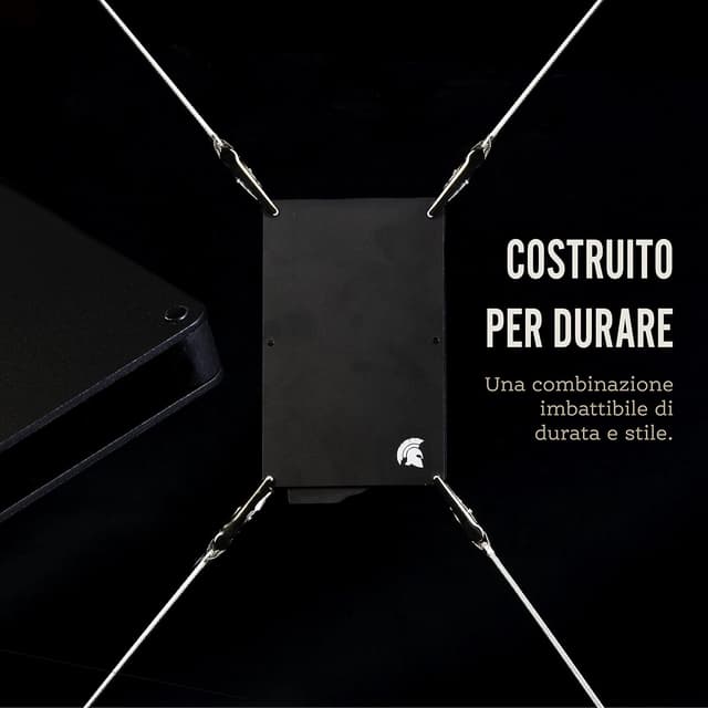 Detalle 2 de POWR RFID porta carte in metallo