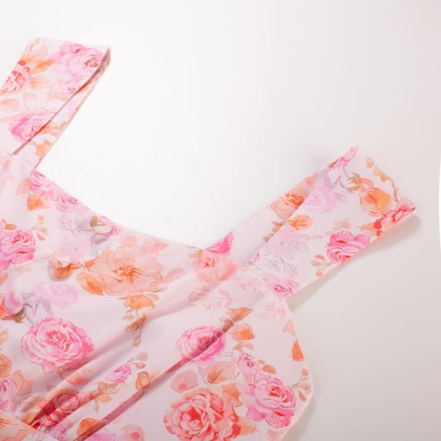 Thumbnail 1 de Belle Poque Abito Midi Collo Quadrato senza Maniche 👗