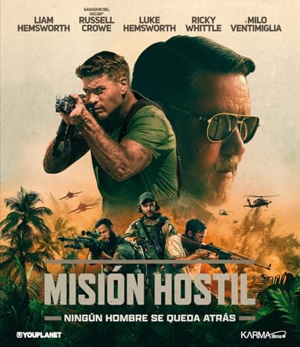 Detalle 2 de Misión hostil (Blu-ray) de Karma Films con Russell Crowe y Liam Hemsworth