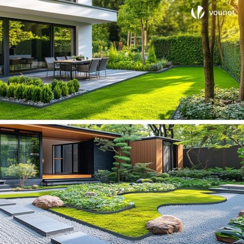 Thumbnail 5 de VOUNOT Borde Jardín flexible 20 m, altura 5 cm