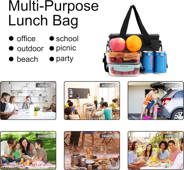 Thumbnail 6 de Femuar Reusable Lunch Box insulated cooler bag