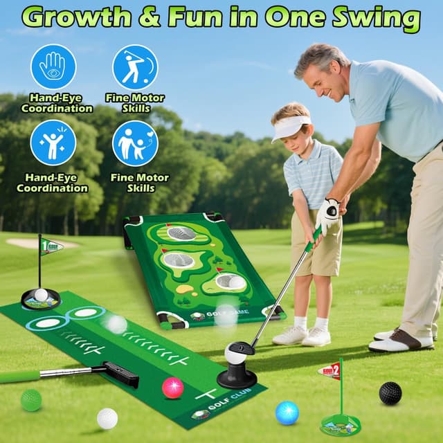 Detalle 2 de TERRAMUS set golf enfants 3 en 1