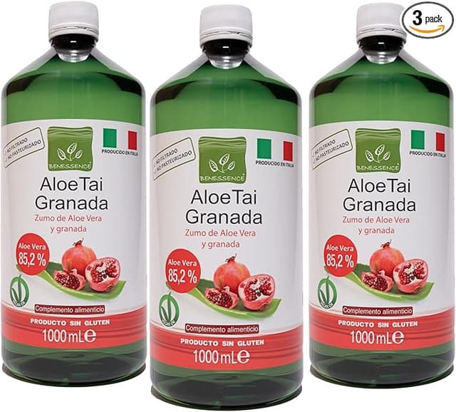 Imagen de Benessence Zumo Aloe Vera y Granada 3L 🍹 en OfertitasTOP