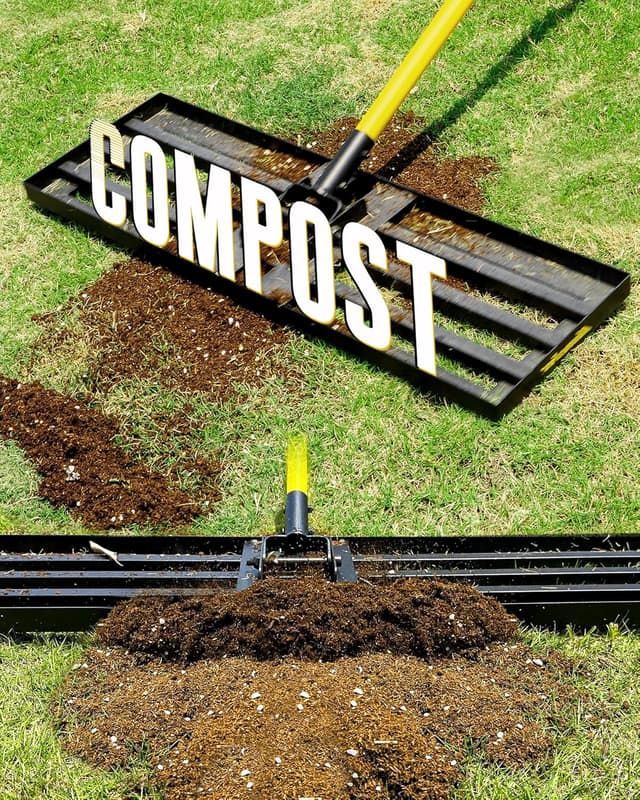 Thumbnail 4 de BlumeTrec Lawn Levelling Rake 76x25cm