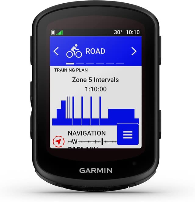 Detalle de Garmin Edge 840 Solar GPS Cycling Computer with Solar Charging, Touchscreen & Buttons
