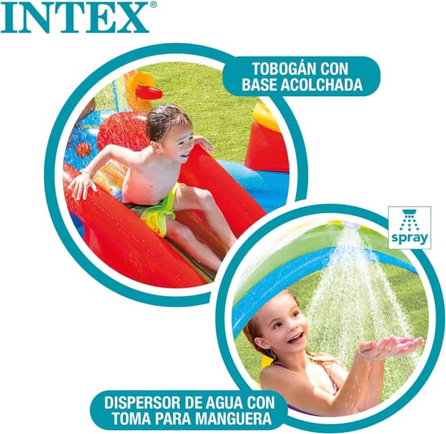 Thumbnail 2 de Intex Rainbow Ring Play Centre 297x193 cm