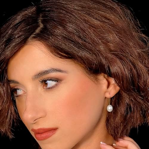 Thumbnail 2 de MIORE Pendientes perla 8 mm 📷