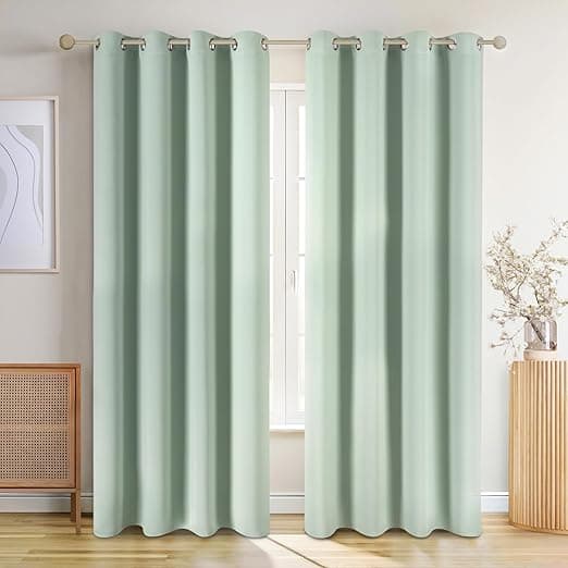 Imagen de Blumtal Cortinas Opacas 2 Piezas 225x140cm 🏠 en OfertitasTOP