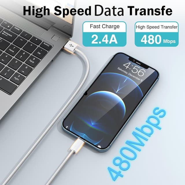 Thumbnail 5 de SIZUKA Cable iPhone 3M 2Pack MFi 2,4A