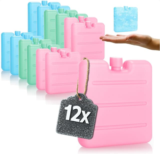 Imagen de com-four® 12x Mini Ice Pack 12 pezzi en OfertitasTOP