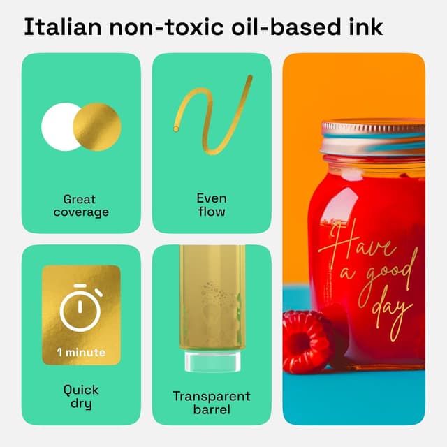 Detalle 2 de ARTISTRO Gold 2 Extra Fine Marker Pen