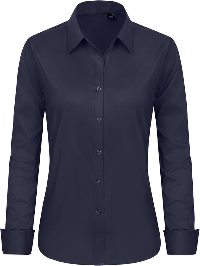 Thumbnail 2 de J.VER Bluse Damen Langarmshirt 95% Baumwolle