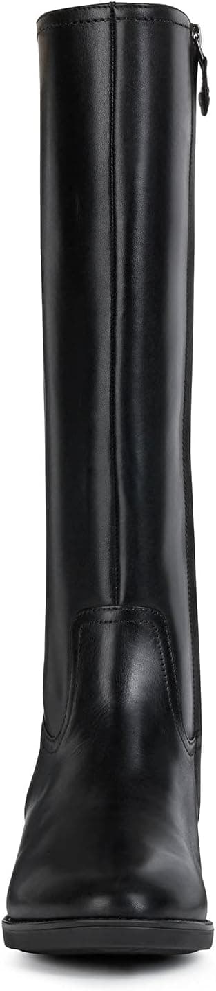 Detalle de Geox Women’s D Felicity aBoots – breathable comfort ankle boots with zip and laces