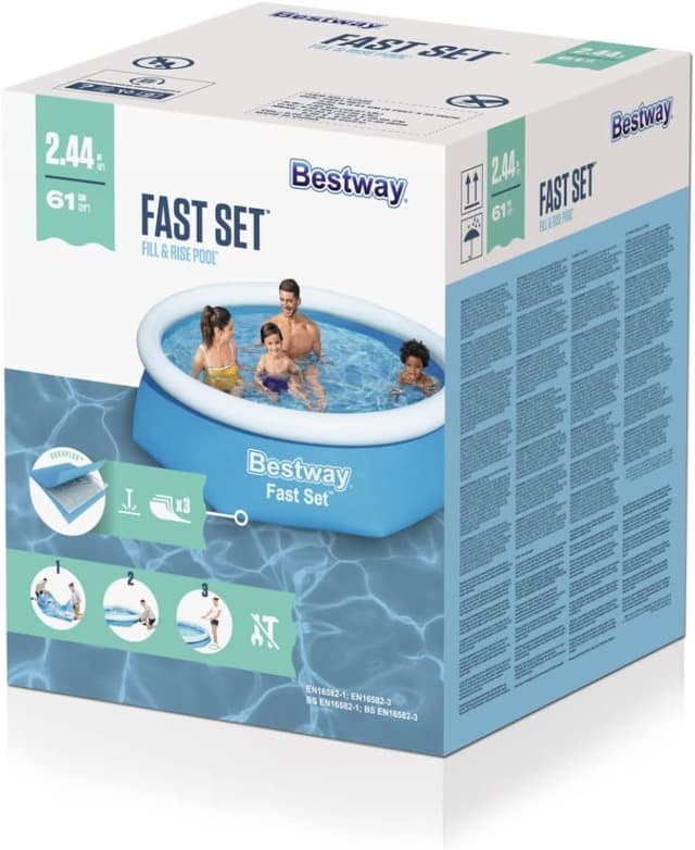 Thumbnail 2 de Bestway 57448 Piscina Fast Set 244x61 cm