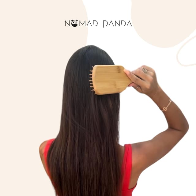 Thumbnail 6 de NomadPanda Natürliche Bambus-Haarbürsten-Set