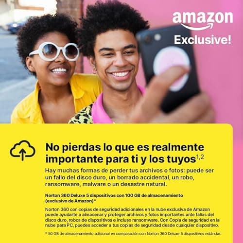 Thumbnail 2 de Norton 360 Deluxe Antivirus 5 dispositivos