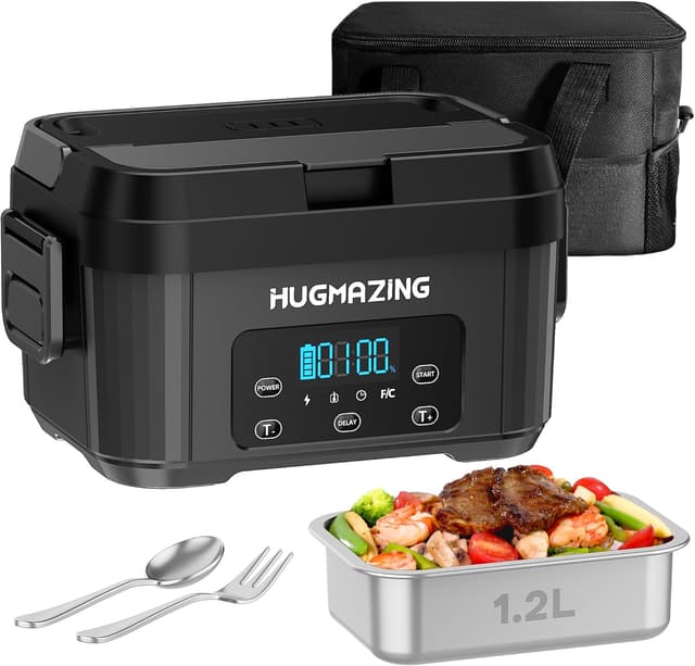 Detalle de Hugmazing Cordless Lunch Box 1.2L 🍱
