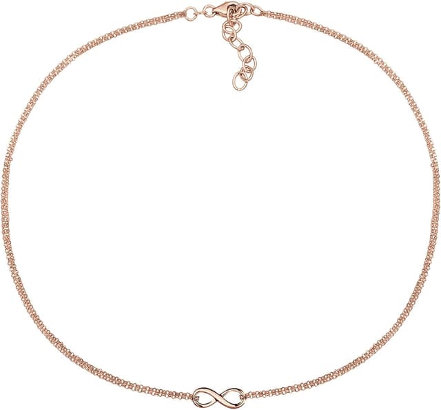 Detalle de Elli Halskette Infinity 925 Silber đź’Ť