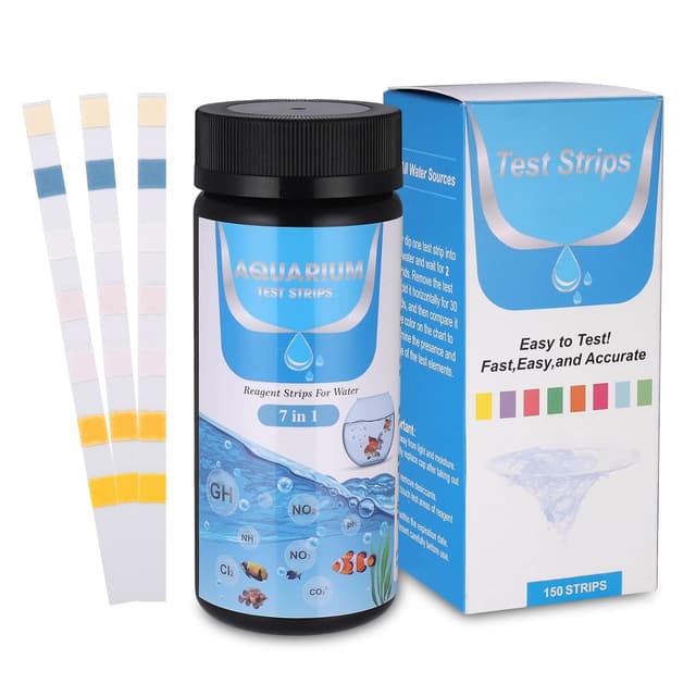 Imagen de 150 Pcs 7-in-1 Aquarium Test Strips en OfertitasTOP