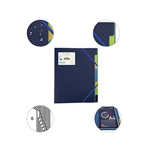 Thumbnail 6 de Exacompta 206213 Clasificador de polipropileno azul