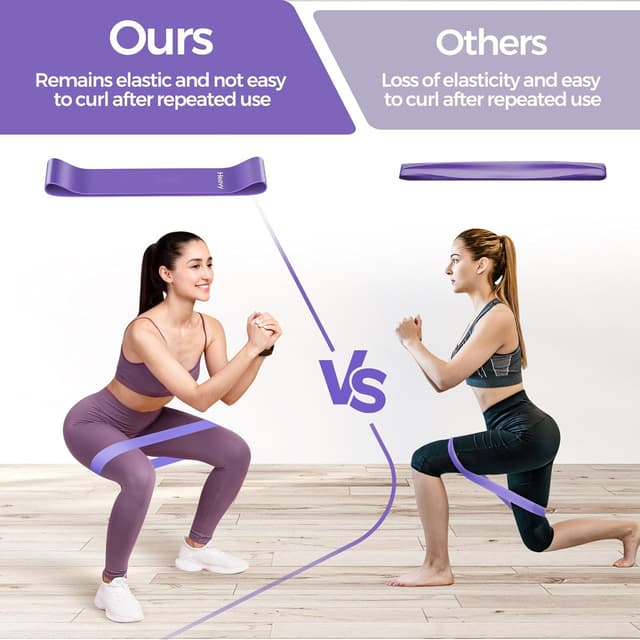 Thumbnail 4 de Fokky Fitnessbänder 5er Set Widerstandsbänder 🏋