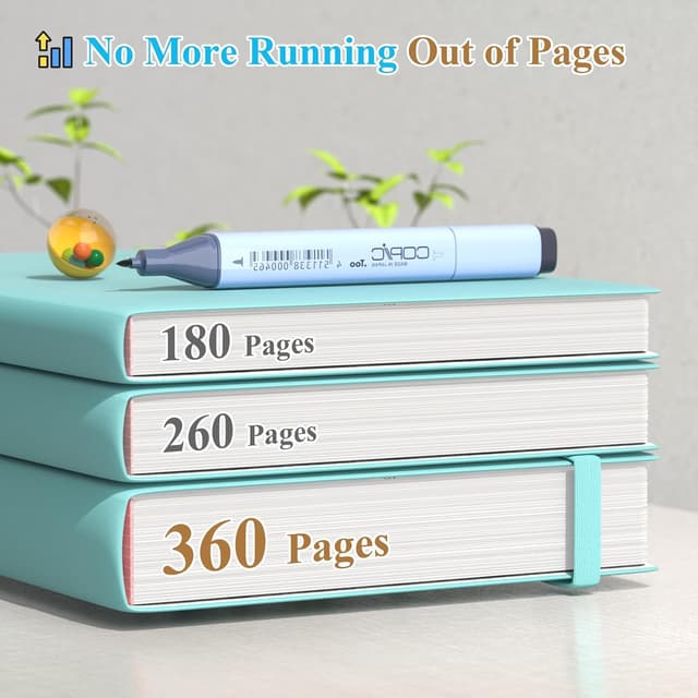 Detalle 1 de Smarpau A5 lined notebook, 360 pages