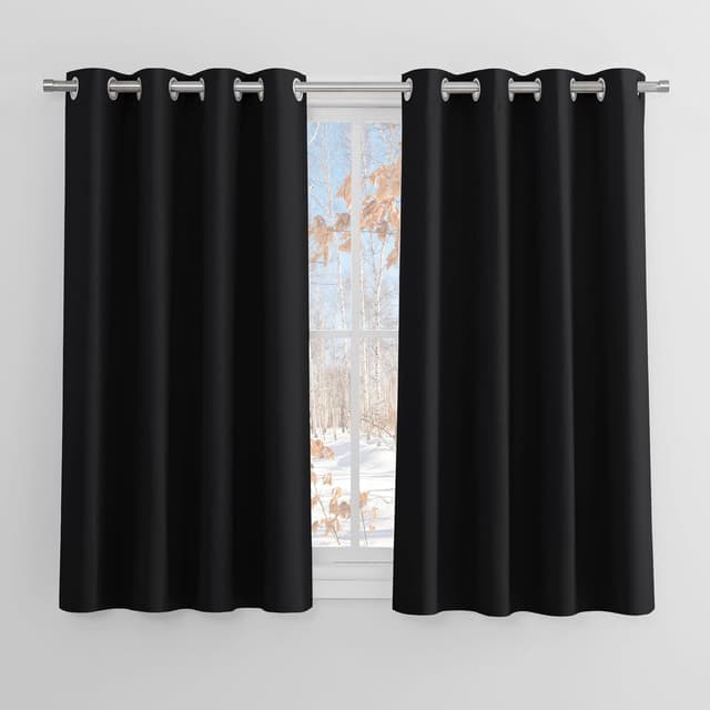 Imagen de PONY DANCE Blackout Thermal Curtains 46×54 in en OfertitasTOP