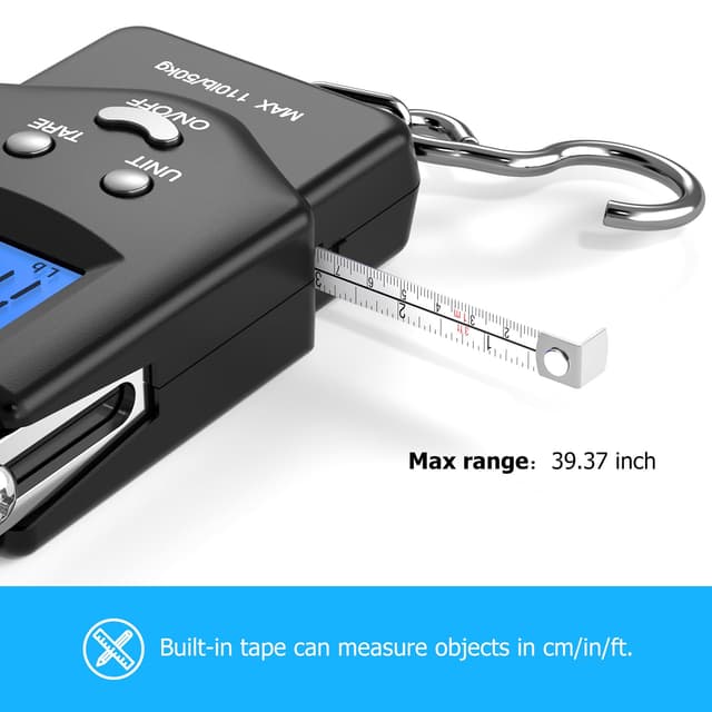 Detalle de Dr.meter PS01 Kofferwaage digital 50 kg