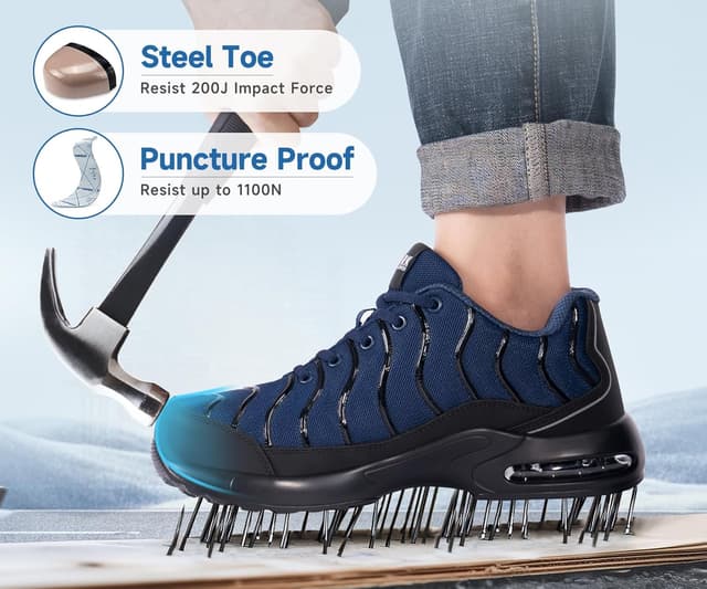 Thumbnail 2 de LARNMERN Sicherheitsschuhe 200J, Größe 35-51