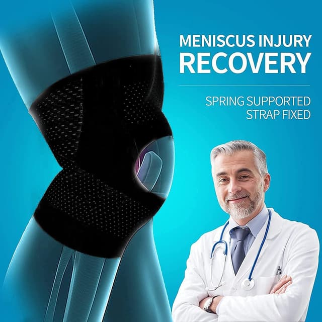 Detalle 2 de Kniebandage mit Seitenstabilisatoren XL