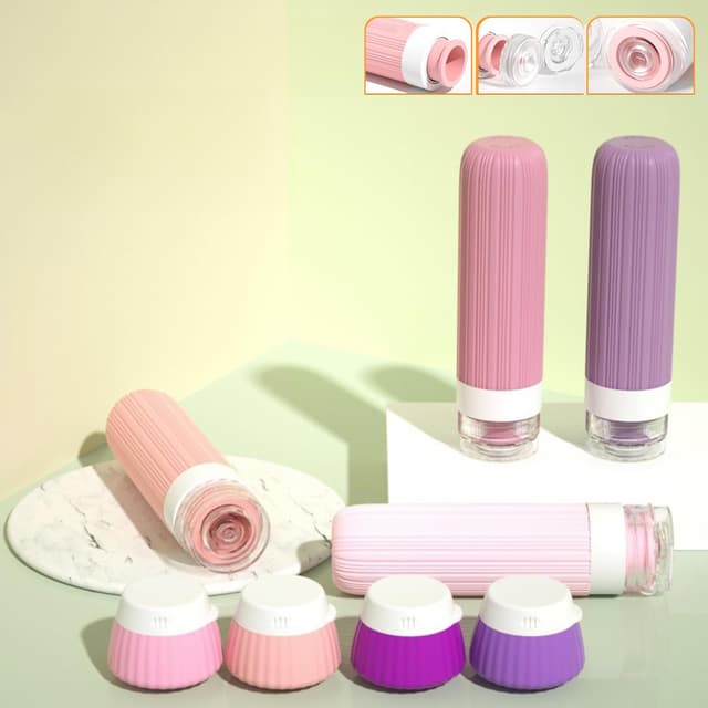 Thumbnail 5 de NuvaConx Reiseflaschen 18 Stück TSA