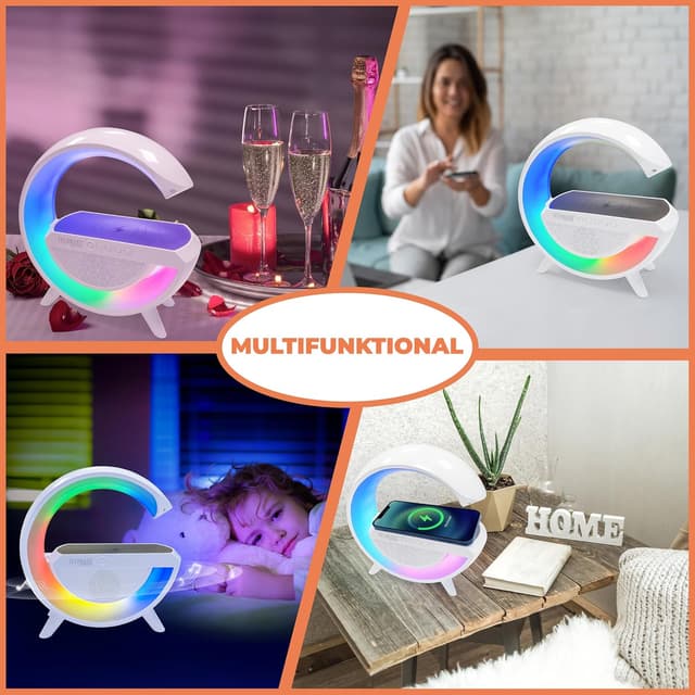 Detalle 2 de Technaxx TX-264 kabelloser Nachtlicht-Lautsprecher