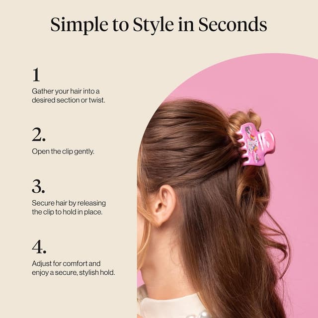 Thumbnail 5 de Lisa Frank x Kitsch Cloud Hair Clip 💇♀