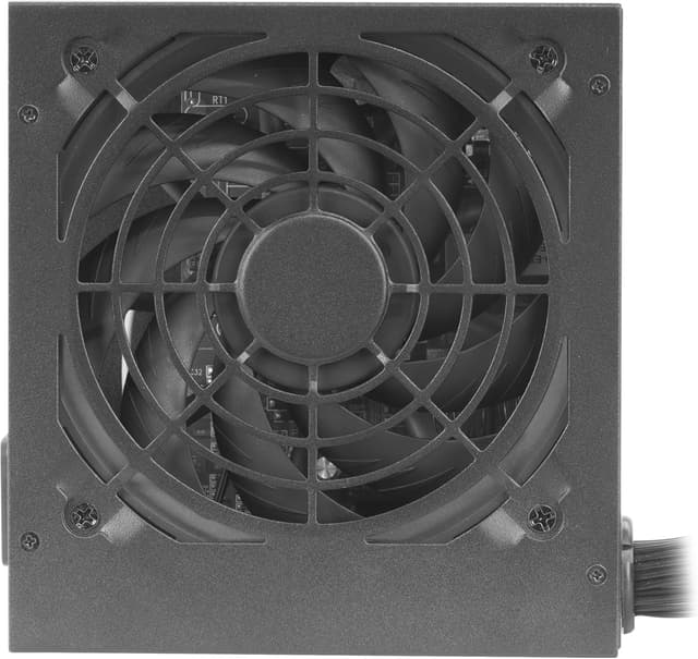 Detalle de TACENS ANIMA APIII850, alimentatore ATX 850W 12V con DC-DC, efficienza Bronze 85% e ventola 120 mm ultra-silenziosa