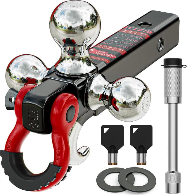 Thumbnail 5 de Ayleid Tri-Ball Tow Hitch 3 Sizes