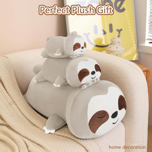 Thumbnail 5 de SQEQE Beschwertes Faultier Plüsch 25 cm