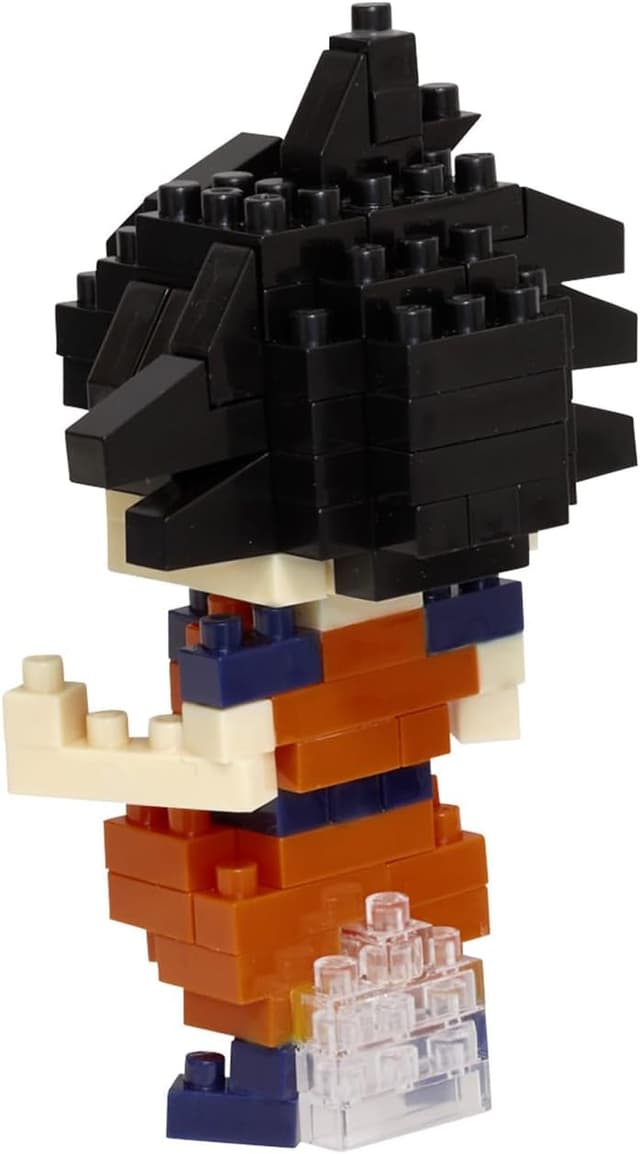Detalle 2 de Bandai Nanoblock Goku - Miniatura de Dragon Ball Z 🧱