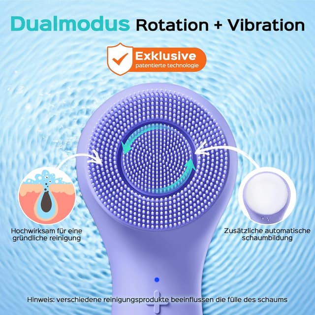 Thumbnail 1 de COSLUS Gesichtsreinigungsbürste 2in1 Silikon