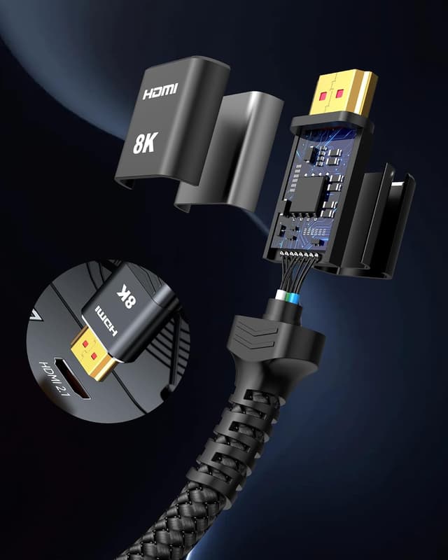 Detalle 2 de Highwings HDMI 2.1 Kabel 3m