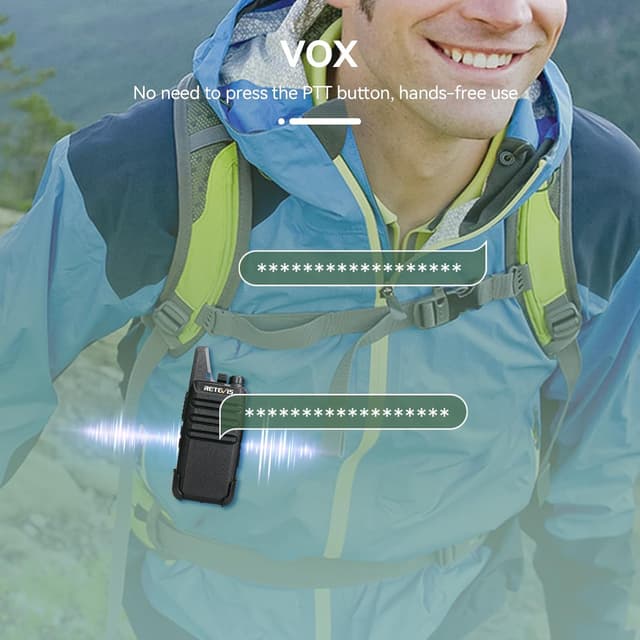 Thumbnail 4 de Retevis RT622 Mini Walkie Talkie PMR446