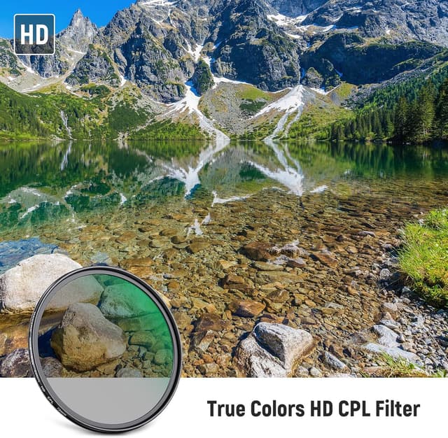 Thumbnail 1 de NEEWER 72mm True Colours CPL filter