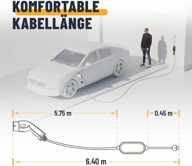 Thumbnail 4 de ABSINA Typ 2 Ladekabel 3,7 kW 16A