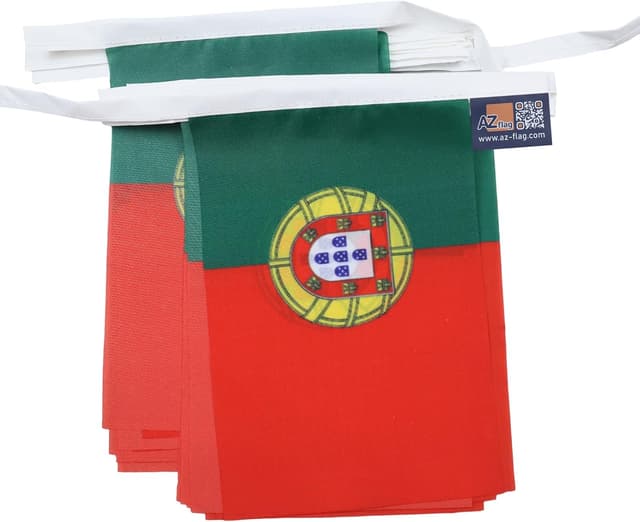 Thumbnail 6 de AZ FLAG Guirlande Drapeau Portugal avec 20 fanions 15x10 cm, 4 mètres
