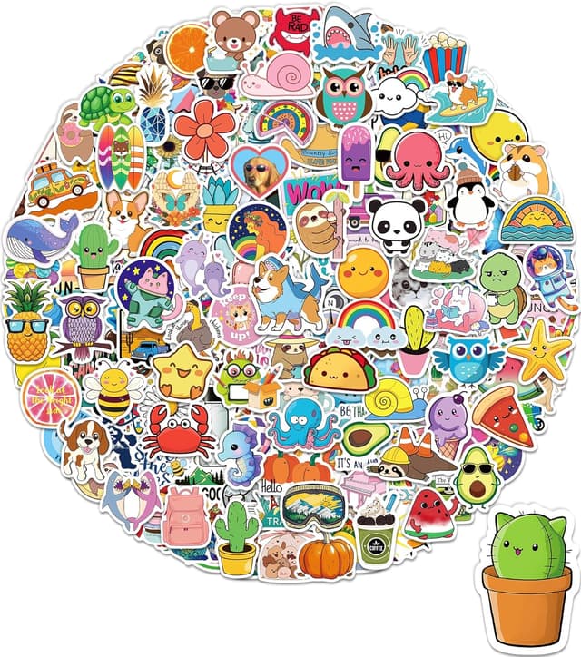 Thumbnail 6 de Greingways Sticker Pack 300 Water Bottle Stickers 🎨