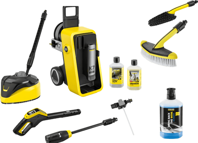 Detalle de Kärcher K7 Comfort Premium Connect Car & Home – Hochdruckreiniger für Auto & Terrasse mit App-Unterstützung